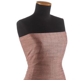 Viskoza len látka rybí kost Art Fabrics pudrovočerná