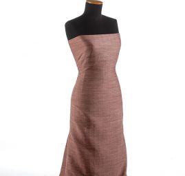 Viskoza len látka rybí kost Art Fabrics pudrovočerná