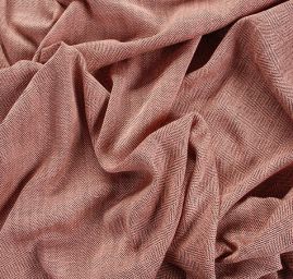 Viskoza len látka rybí kost Art Fabrics pudrovočerná