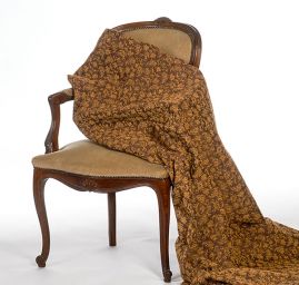 Replika historickej látky Art Fabrics Rozálie béžová
