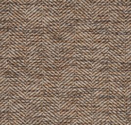 Tvíd rybia kosť Art Fabrics hnedý melír