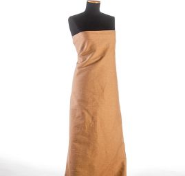 Kostýmová látka vzor rybia kosť Art Fabrics hrdzavohnedé
