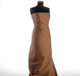 Kostýmová látka bavlna směs Art Fabrics hnědá