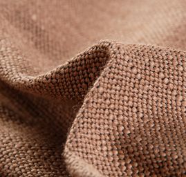 Kostýmová látka bavlna směs Art Fabrics hnědá