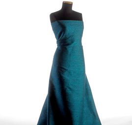 Kostýmová látka Art Fabrics směs modré barvy