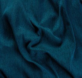 Kostýmová látka Art Fabrics směs modré barvy