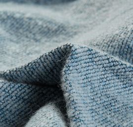 Kostýmová látka Art Fabrics směs světle modrá