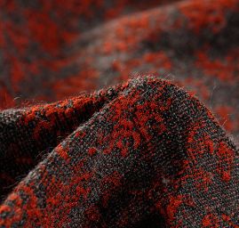 Replika historické látky Art Fabrics Rozálie tm. šedá