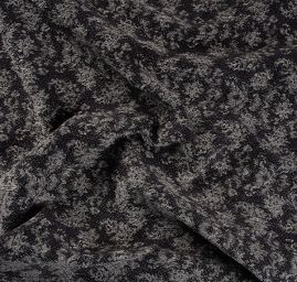 Replika historické látky Art Fabrics Rozálie sv. šedá