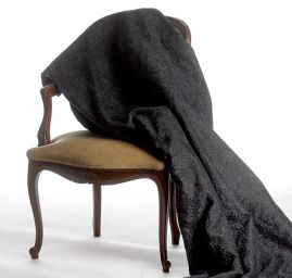 Replika historickej látky Art Fabrics Figaro stredne modrá