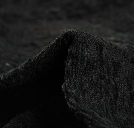 Replika historické látky Art Fabrics Figaro černá