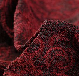 Replika historické látky Art Fabrics Figaro vínová