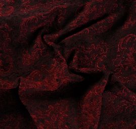 Replika historické látky Art Fabrics Figaro vínová