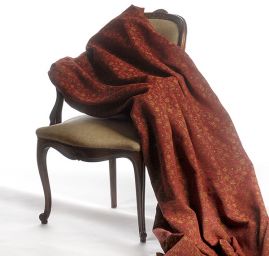 Replika historickej látky Art Fabrics Rozálie horčicová