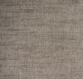 Len Art Fabrics bavlna směs hnědá/režná