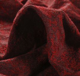 Kostýmová látka Art Fabrics Rozálie červená