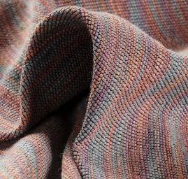 Kostýmová látka Art Fabrics melír starorůžová