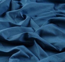 Len Art Fabrics modrý