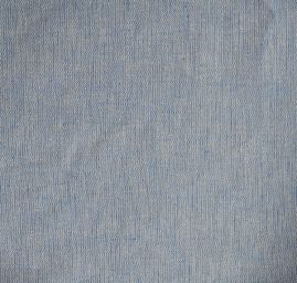 Len Art Fabrics bavlna směs modrá režná