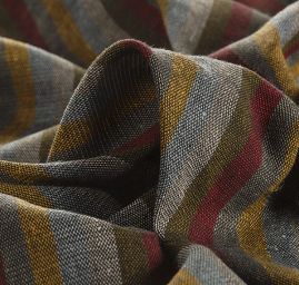 Len Art Fabrics pruhy barevné úzké