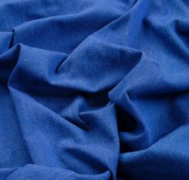 Kostýmová látka Art Fabrics tm.modrá/šedá