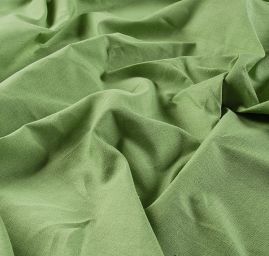 Len Art Fabrics světle zelené barvy