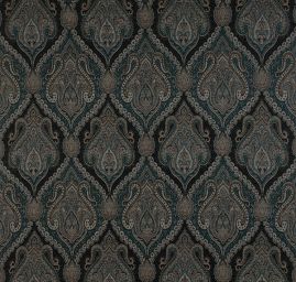 Žakár Art Fabrics Paisley orient režný