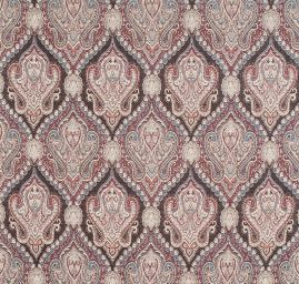 Žakár Art Fabrics Paisley orient modrý/fialový