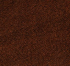 Kostýmová látka Art Fabrics rybí kost hnědý melír