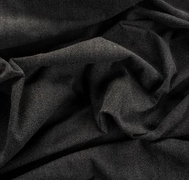 Kostýmová látka Art Fabrics rybí kost tm.šedá