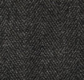 Kostýmová látka Art Fabrics rybí kost tm.šedá