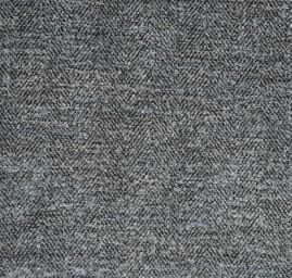 Kostýmová látka Art Fabrics rybí kost šedá