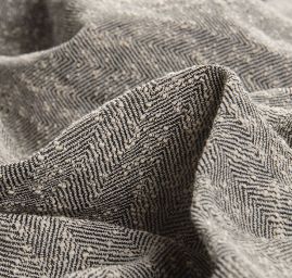 Kostýmová látka Art Fabics rybí kost nopky khaki