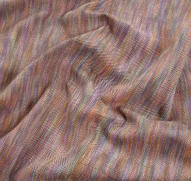 Kostýmová látka Art Fabrics melír vzor rybí kost