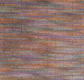 Kostýmová látka Art Fabrics melír vzor rybí kost