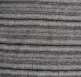 Kostýmová látka Art Fabrics rybí kost šedočerný melír