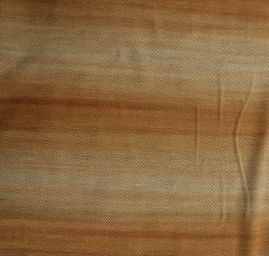 Kostýmová látka Art Fabrics rybí kost žlutohnědý melír