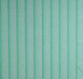 Len Art Fabrics širší pruhy tmavě zelenozelené