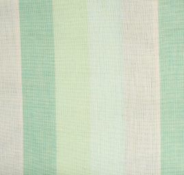 Len Art Fabrics širší pruhy zelenožluté