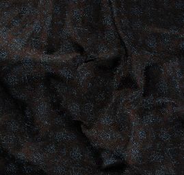 Replika historické látky Art Fabrics Rozálie hnědomodrá