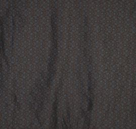 Replika historické látky Art Fabrics Rozálie hnědomodrá