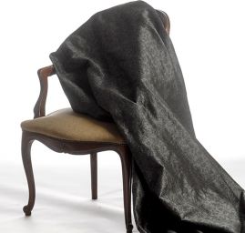 Replika historickej látky Art Fabrics Rozálie tm. zelená