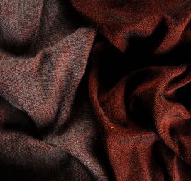 Kostýmová látka viskoza směs Art Fabrics oranžovošedá