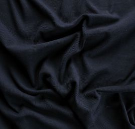 Kostýmovka Art Fabrics rybí kost tm.modrá