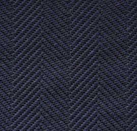 Kostýmovka Art Fabrics rybí kost tm.modrá