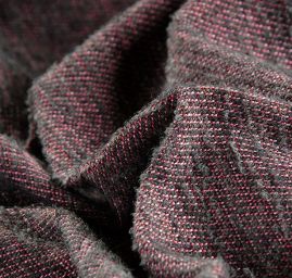 Kostýmová látka Art Fabrics mohér směs lesk fialová