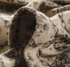 Replika historické látky  Art Fabrics Girlandy gobelín 