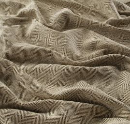 Kostýmová látka Art Fabrics rybí kost béžová