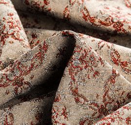 Replika historické látky Art Fabrics Girlandy režné 