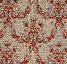 Replika historické látky Art Fabrics Girlandy režné